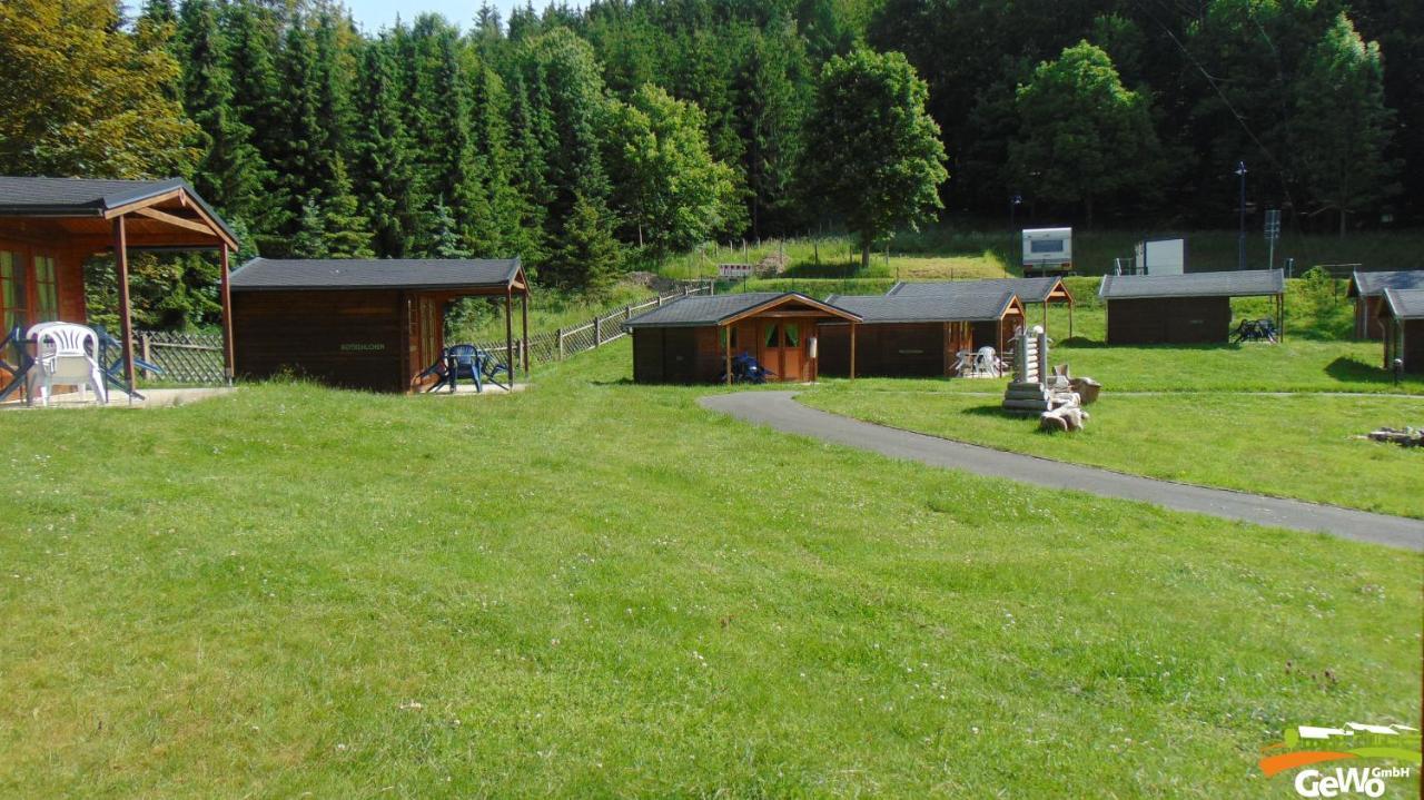 Hotel Blockhütte am Kegelsberg Gelenau Exterior foto